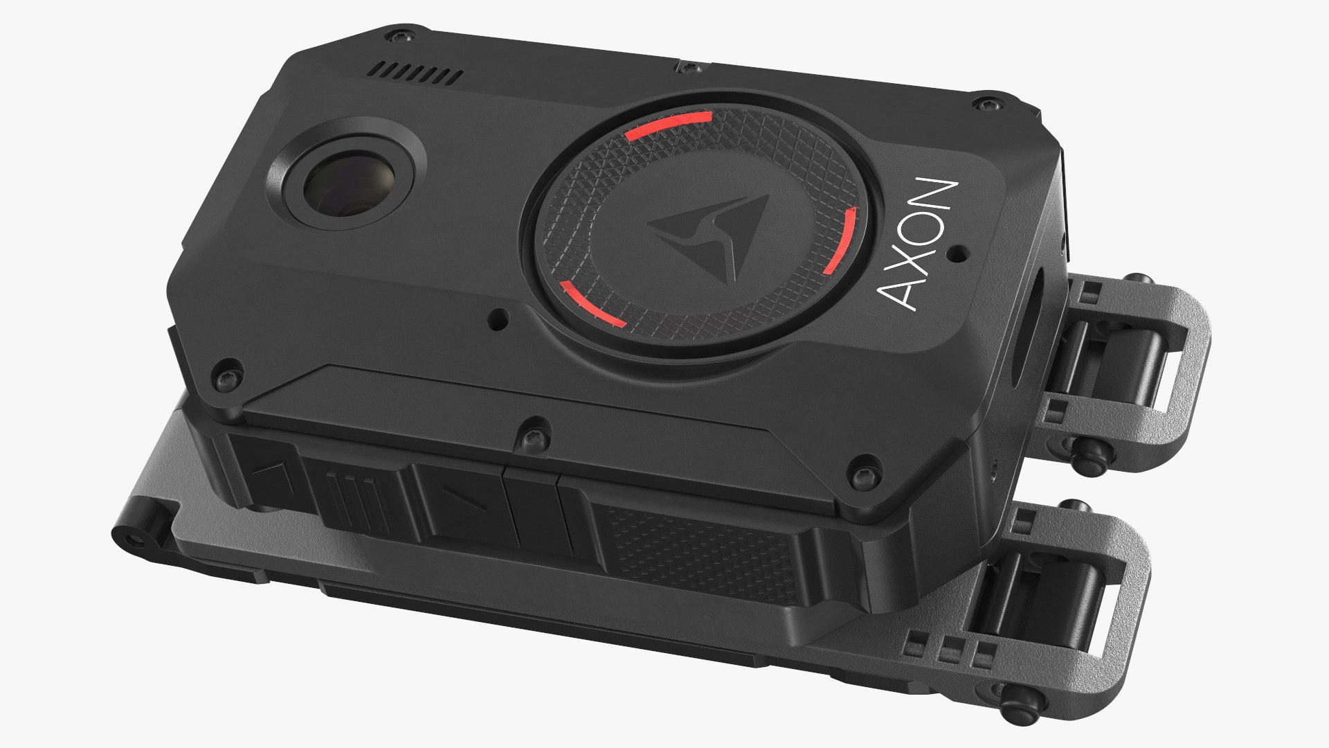 3D model Axon Body 3 Police Body Camera on Molle Mount TurboSquid 1738047
