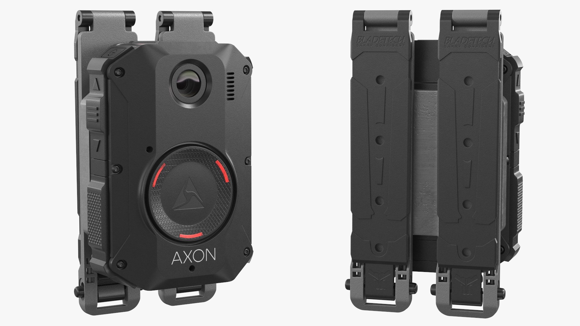 3D model Axon Body 3 Police Body Camera on Molle Mount TurboSquid 1738047