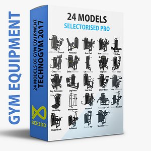 Technogym 2017 - SELECTORISED PRO - 24 MODELS