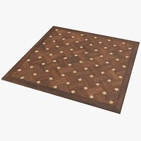 Palisander Basket Weave Floor