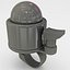 3d bicycle compass ring bell model