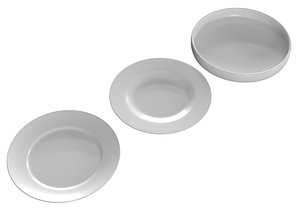 Dish Plate 3D print model model