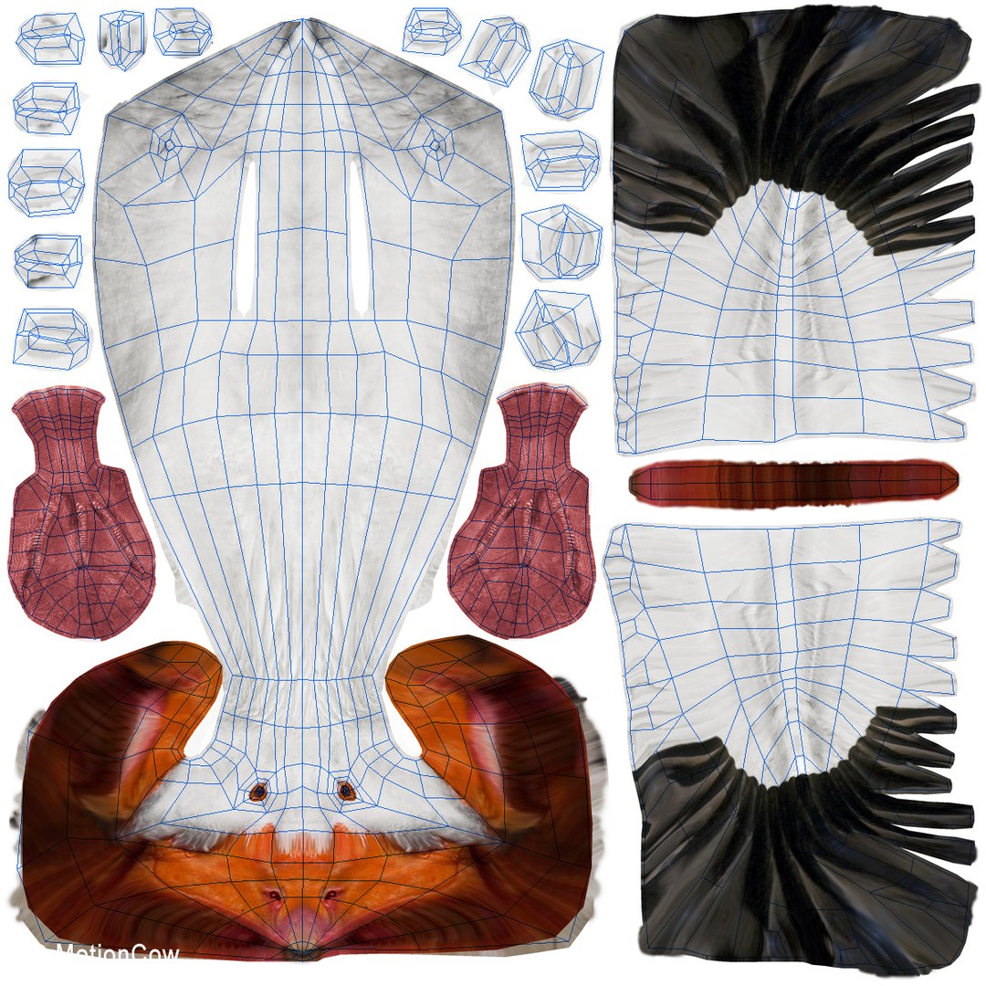 Flying Goose 3d Model