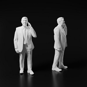 3D model Lowpoly Person 2