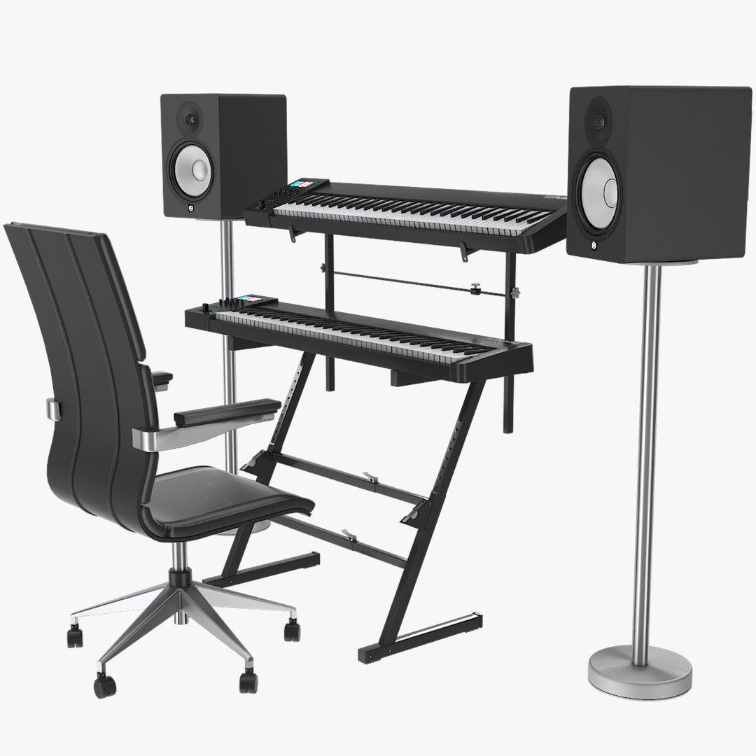3D Keyboard Studio - TurboSquid 2218646