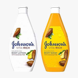 Johnsons Vita-Rich Cocoa Butter Collection 3D