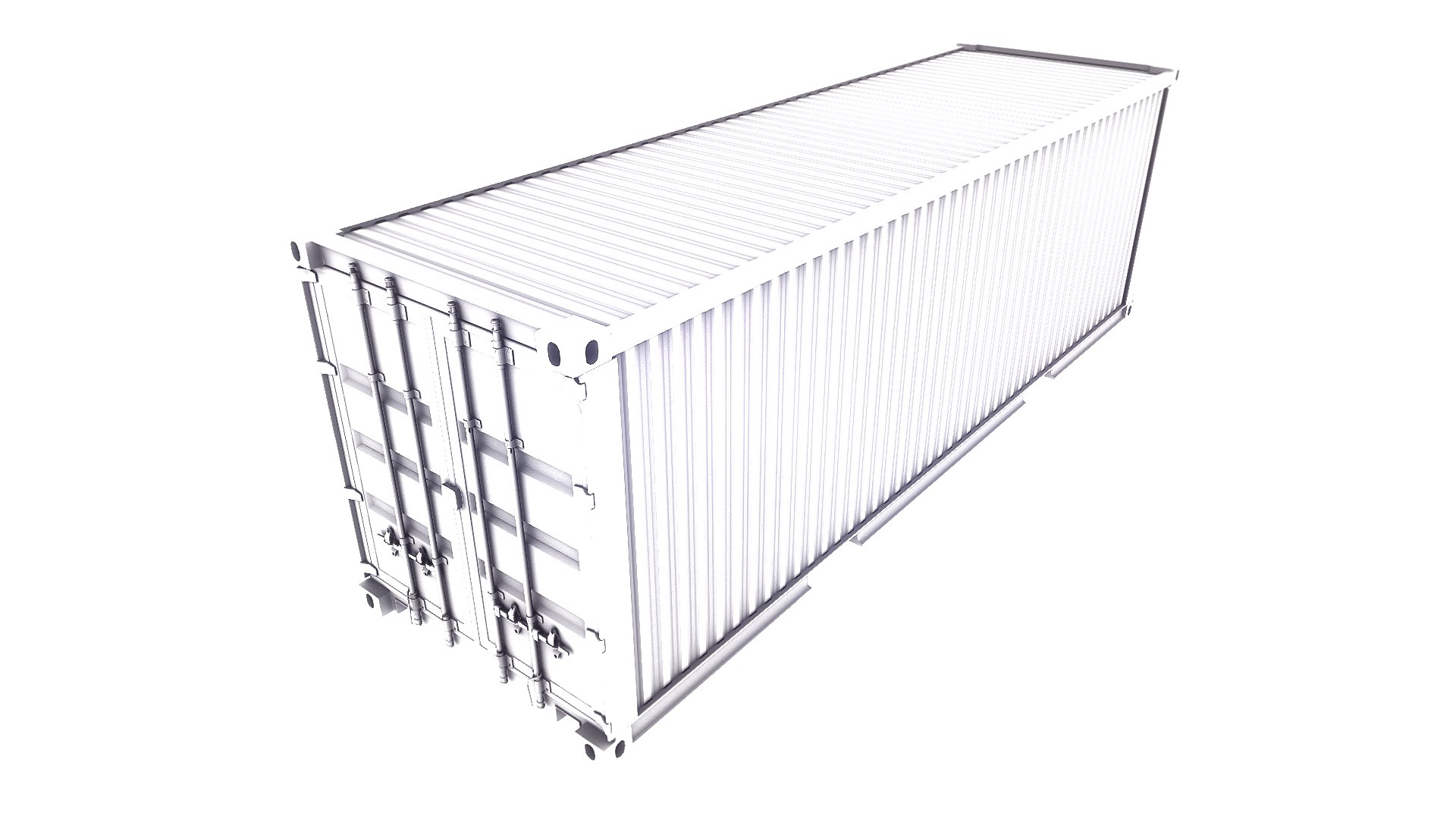 cargo container 3d model