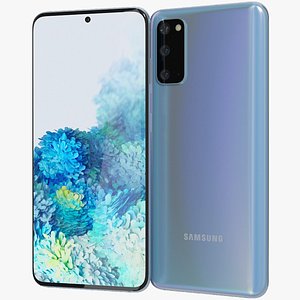 realistic samsung galaxy s20 model