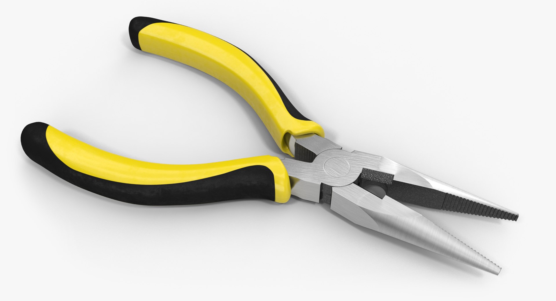 Long Nose Plier Modeled 3d 3ds