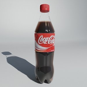 bottle ready render 3d model