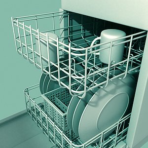 3d dish washer