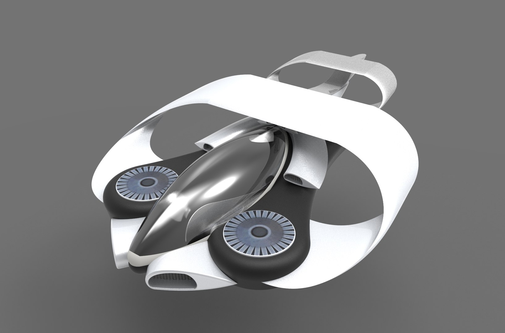 Concept Drone Ks 3D Model - TurboSquid 2143011