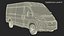 3D model 2025 Fiat Ducato Long Van White