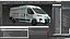 3D model 2025 Fiat Ducato Long Van White