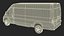 3D model 2025 Fiat Ducato Long Van White