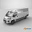 3D model 2025 Fiat Ducato Long Van White
