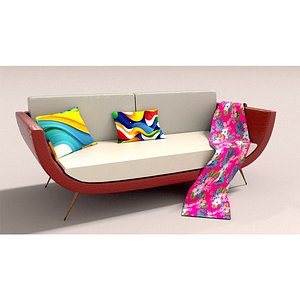 3D laos Design Sofa 02