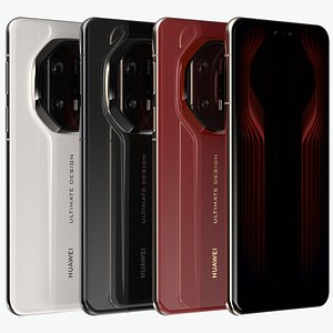 Huawei Mate 70 RS All Colors 3D model