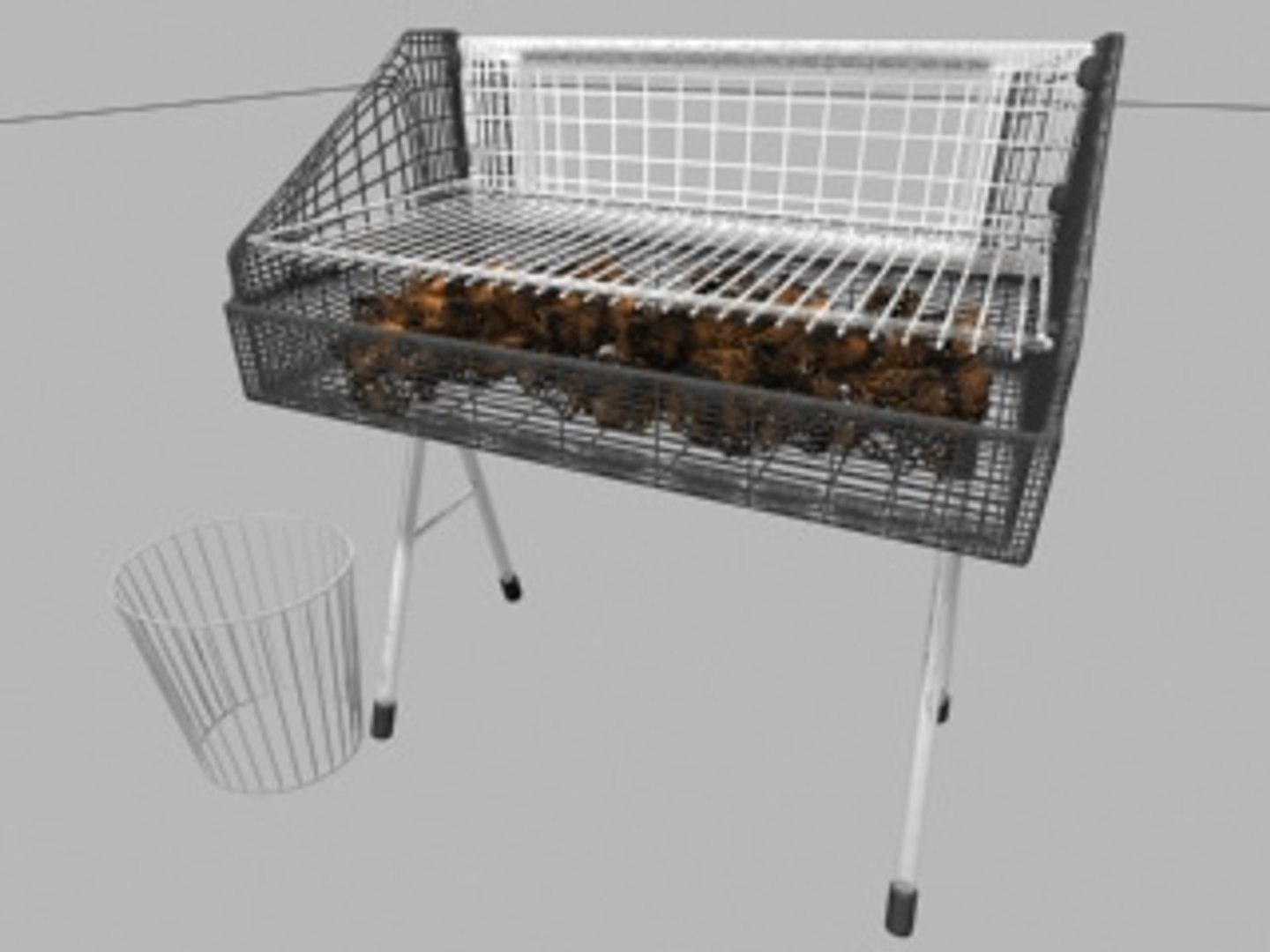 3d Grill Model