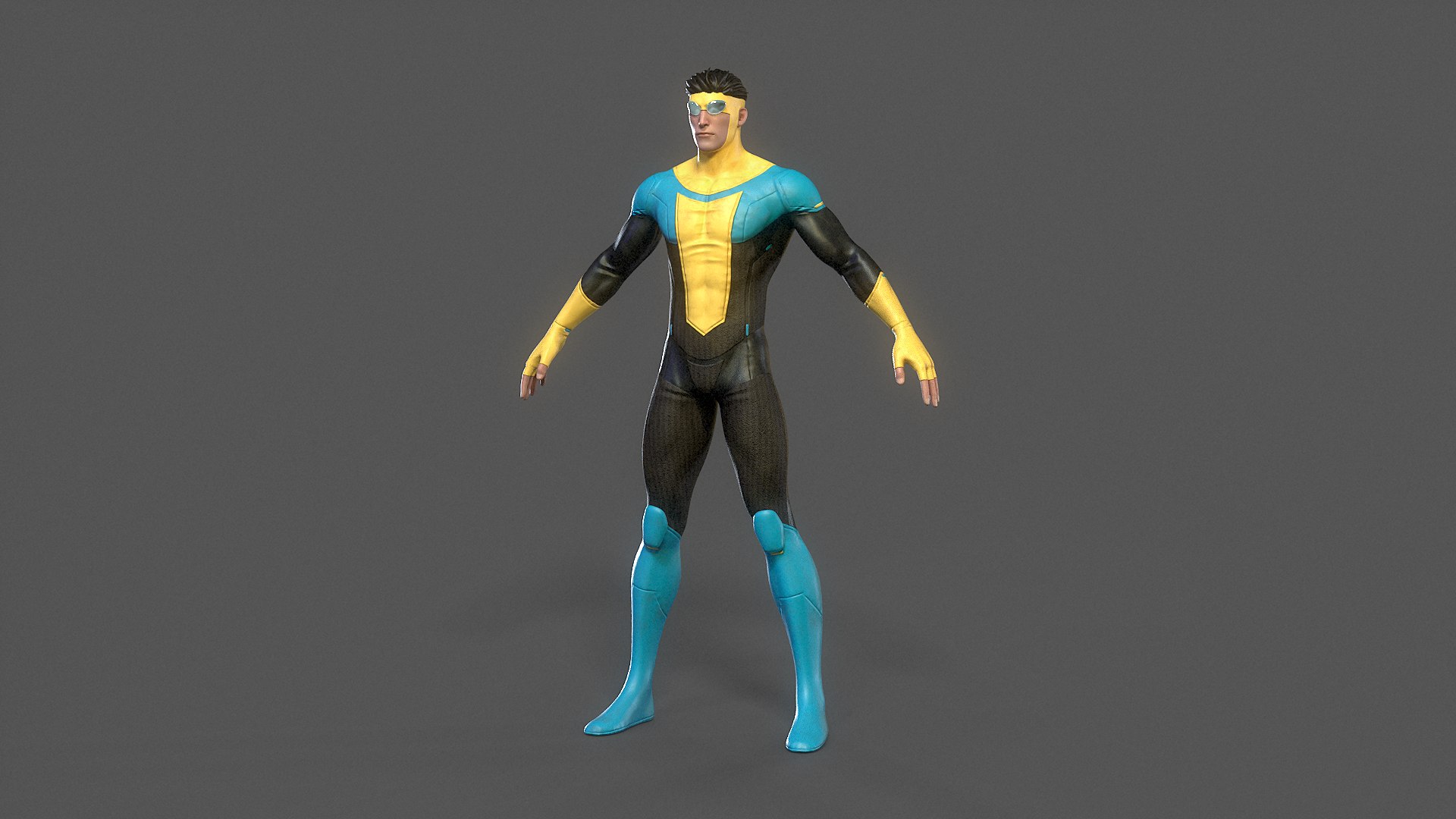 Invincible Rig 3D - TurboSquid 2400941
