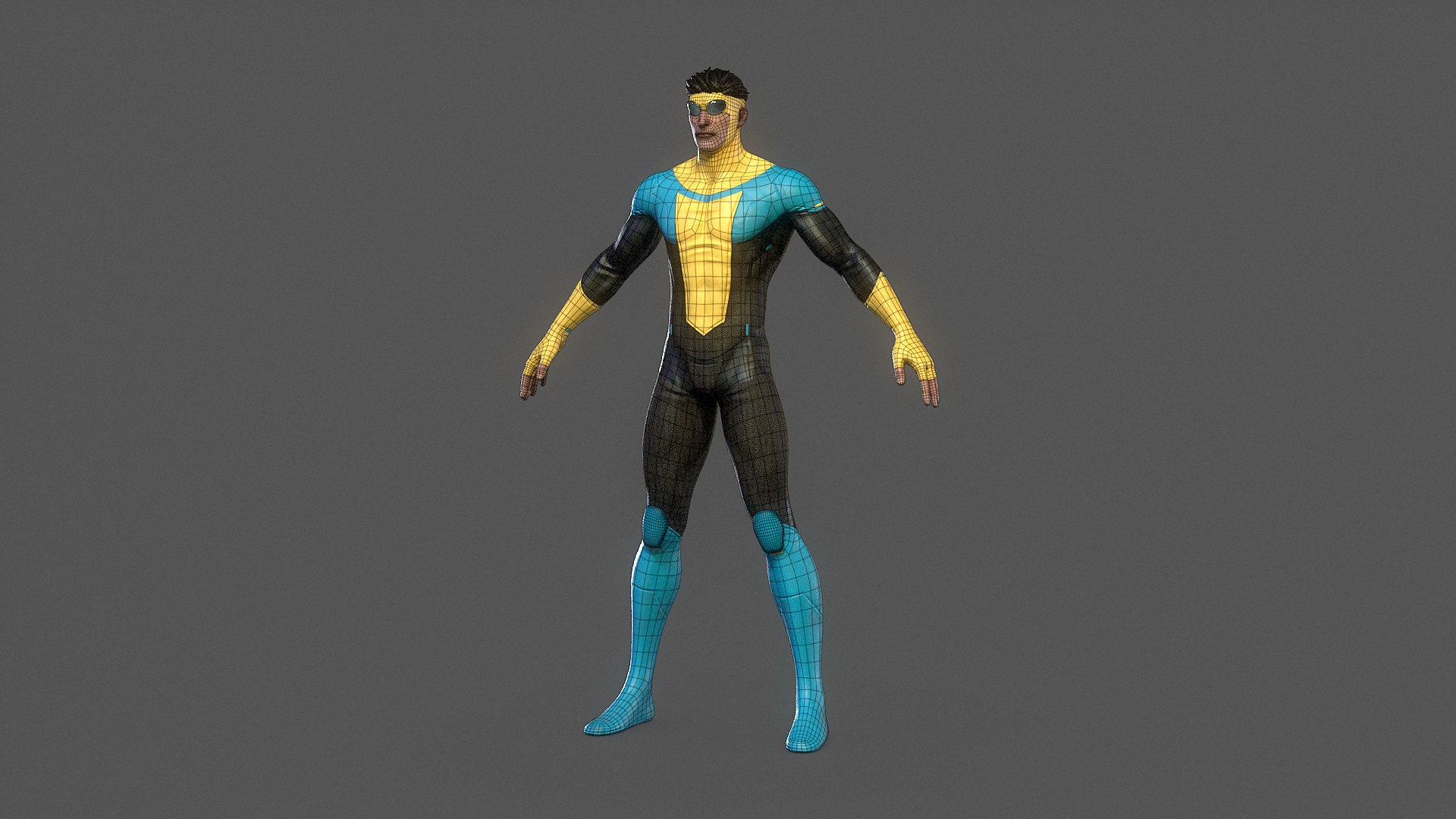 Invincible Rig 3D - TurboSquid 2400941