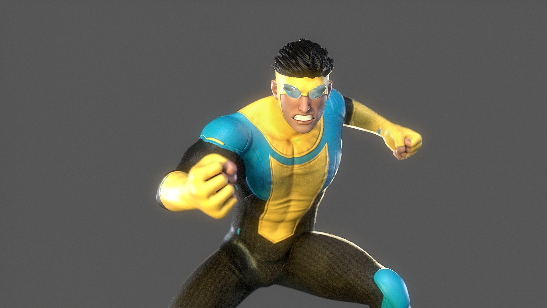 Invincible Rig 3D - TurboSquid 2400941