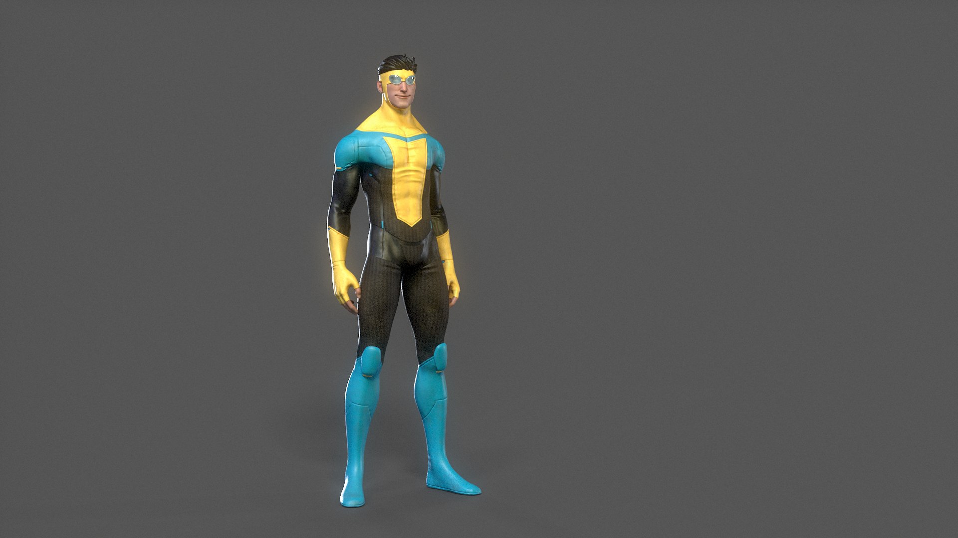 Invincible Rig 3D - TurboSquid 2400941
