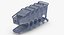 3D plastic shopping carts 01 model