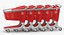 3D plastic shopping carts 01 model