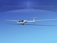 DG-400 17-Metre Motorglider Bare Metal
