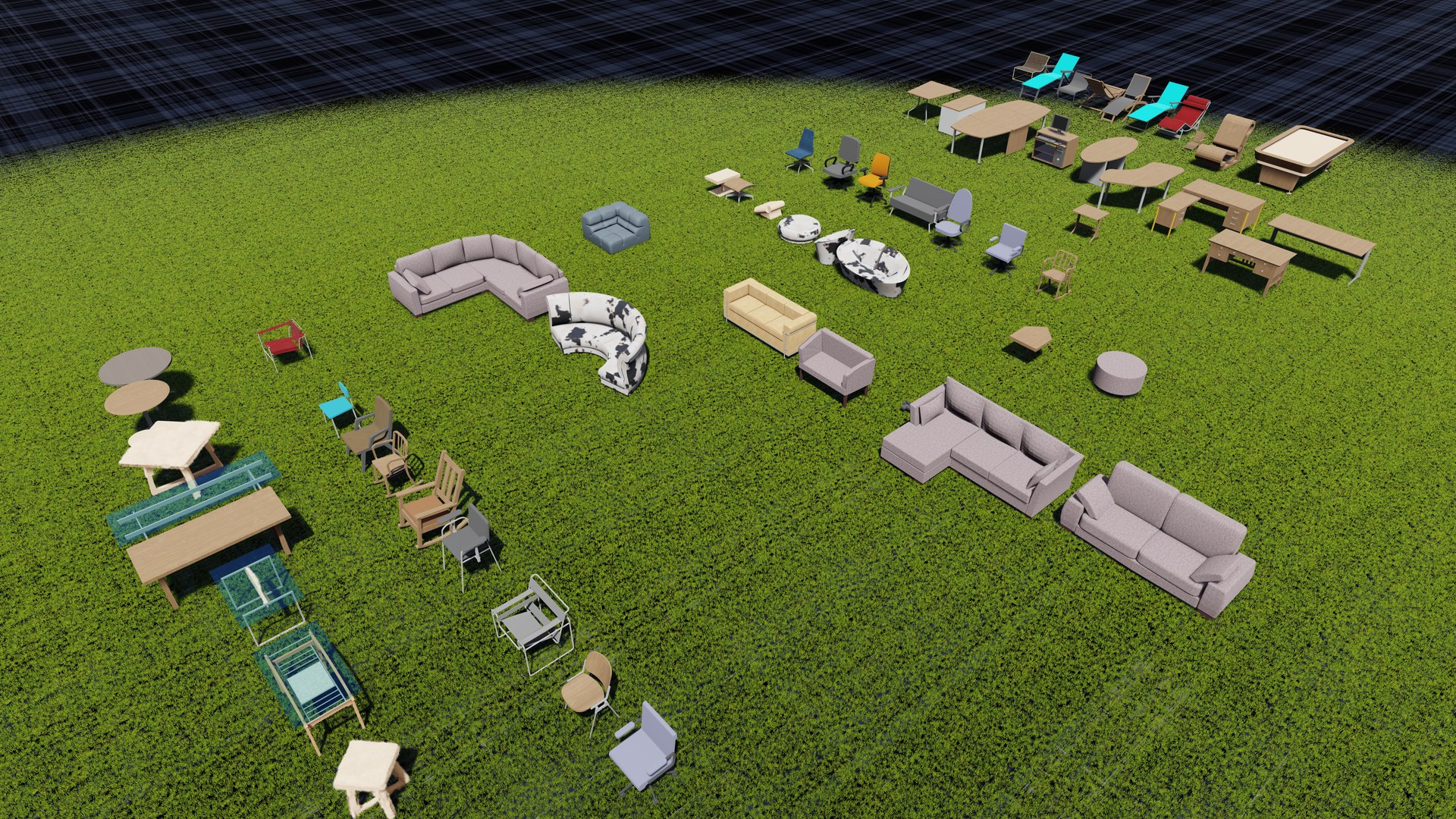 Revit Family Revit Furniture Revit Collection 3D Model - TurboSquid 2263213