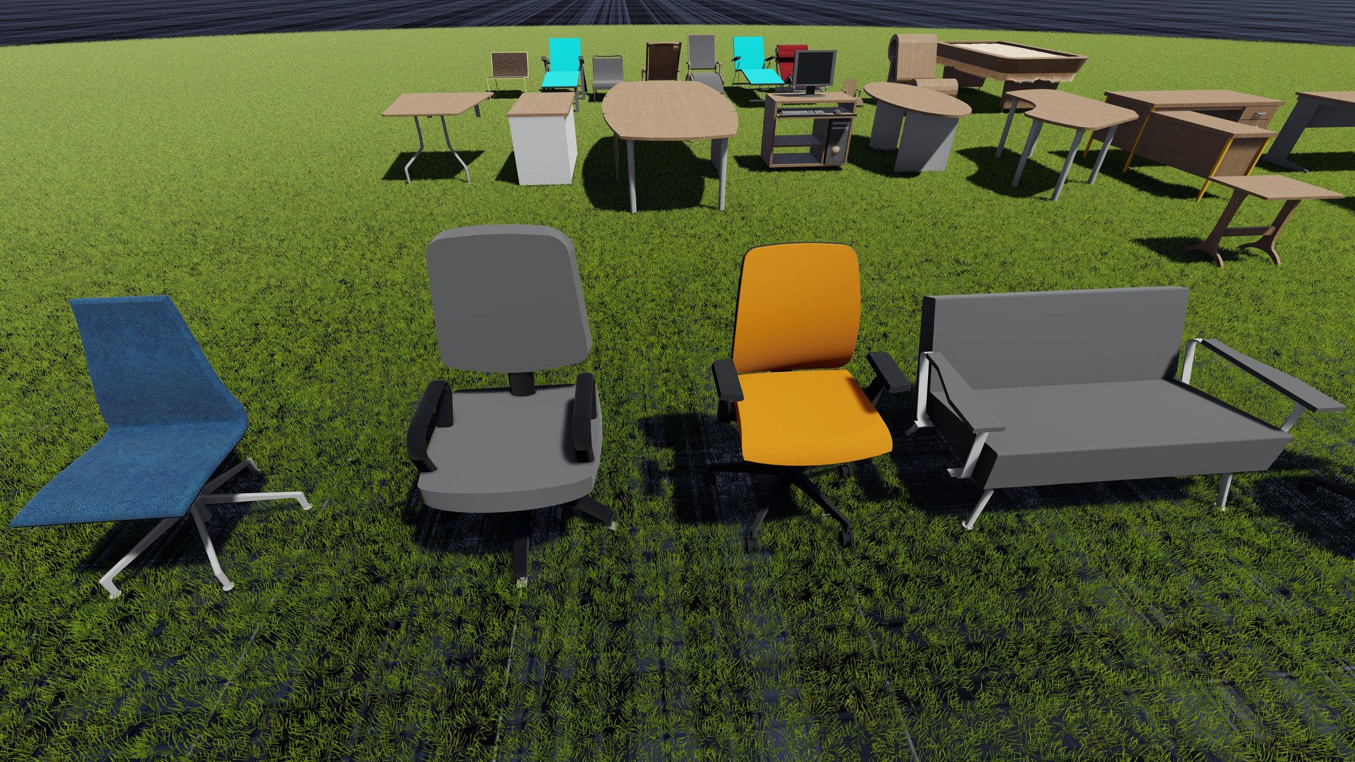 Revit Family Revit Furniture Revit Collection 3D Model - TurboSquid 2263213