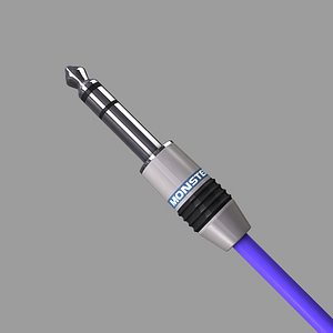 3d model of trs connector - ms