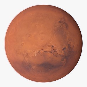 3D planet mars 46k model