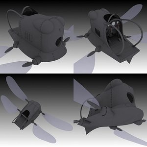 Castle in the sky - Flaptter (Untextured)