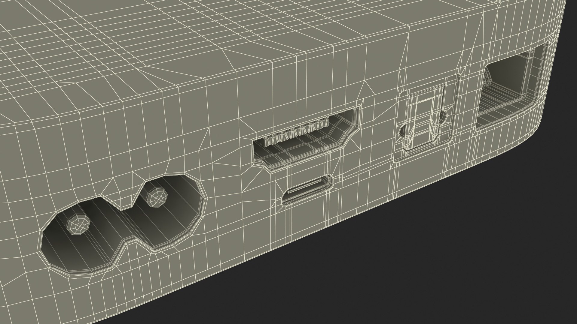 3D Apple TV Digital Media Player TurboSquid 2208735