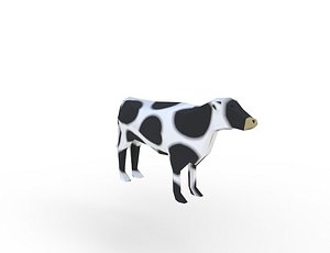 cow animals mammal 3D model
