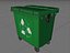 3d trash container