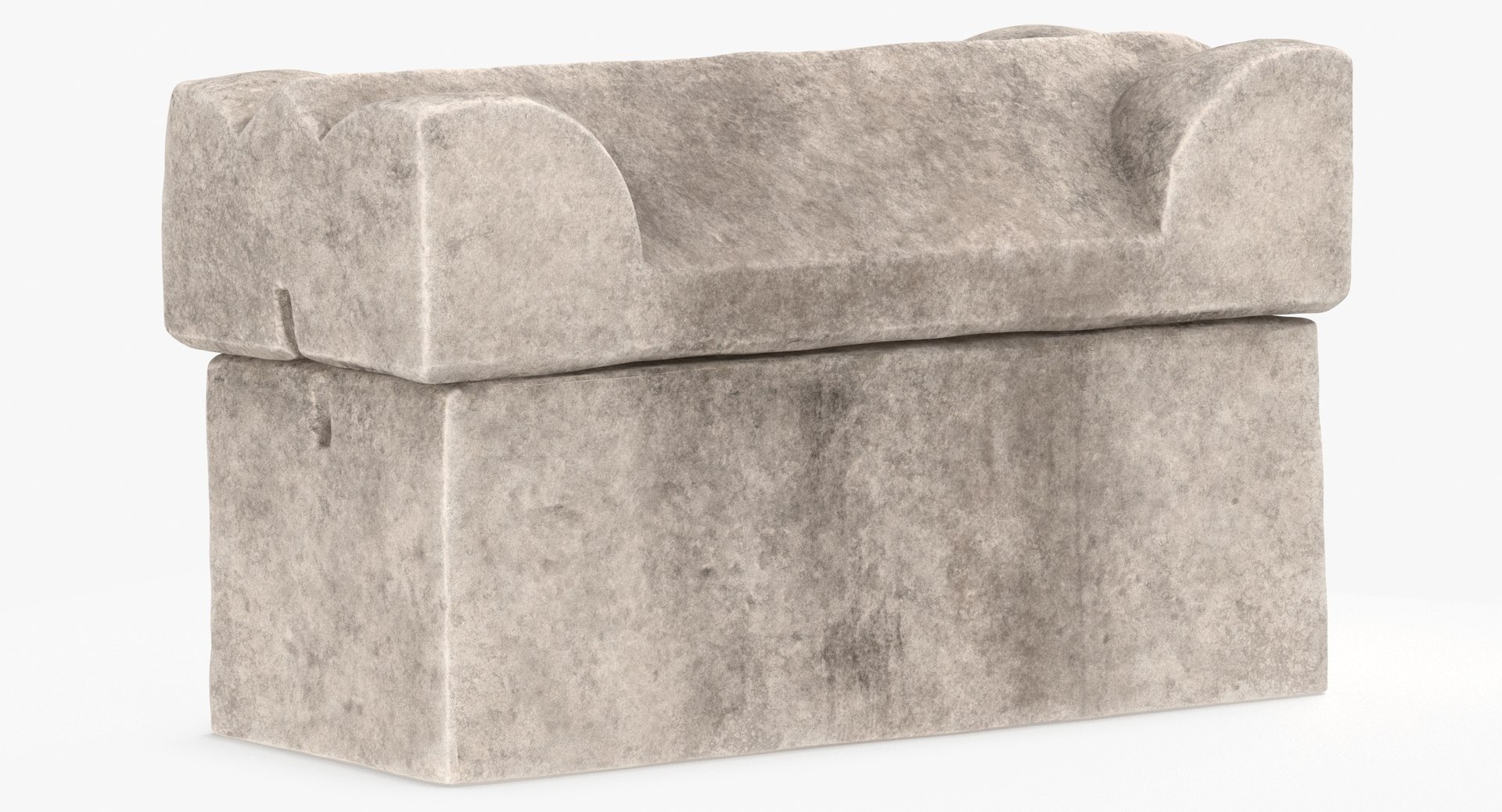 Roman Limestone Sarcophagus Model - TurboSquid 2208901