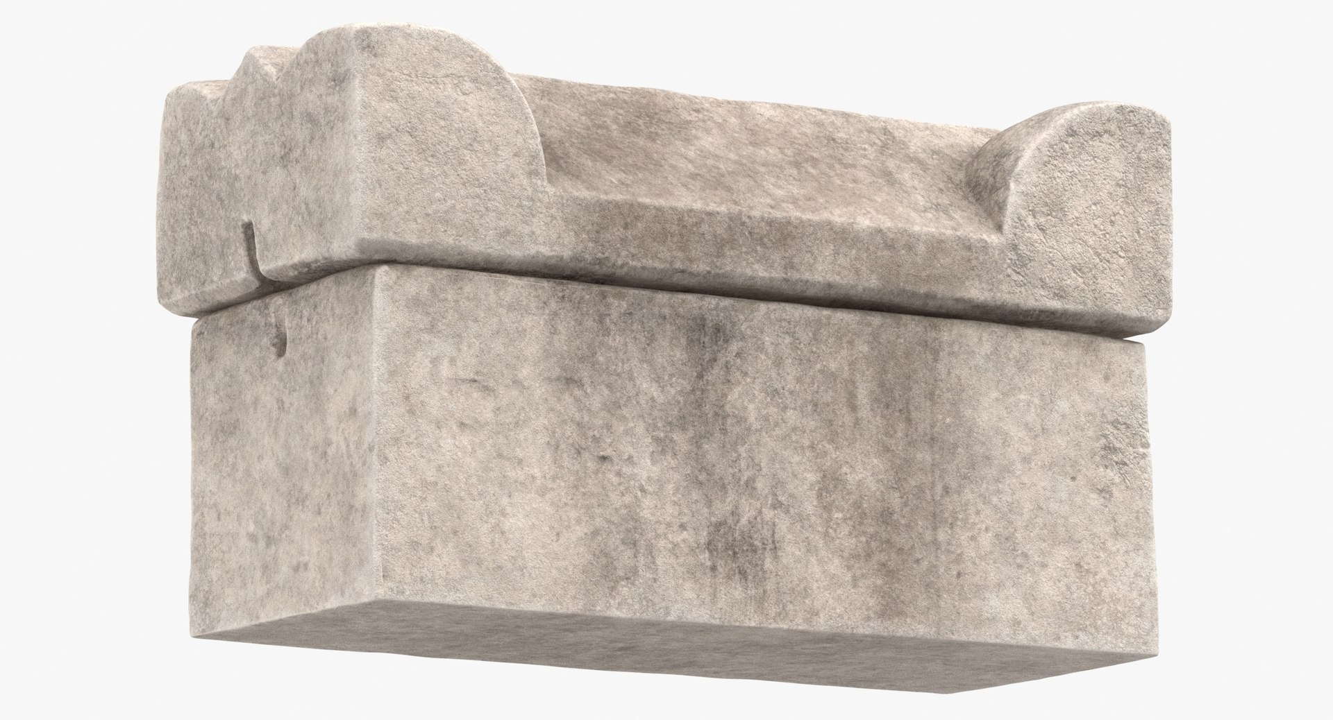 Roman Limestone Sarcophagus Model - TurboSquid 2208901