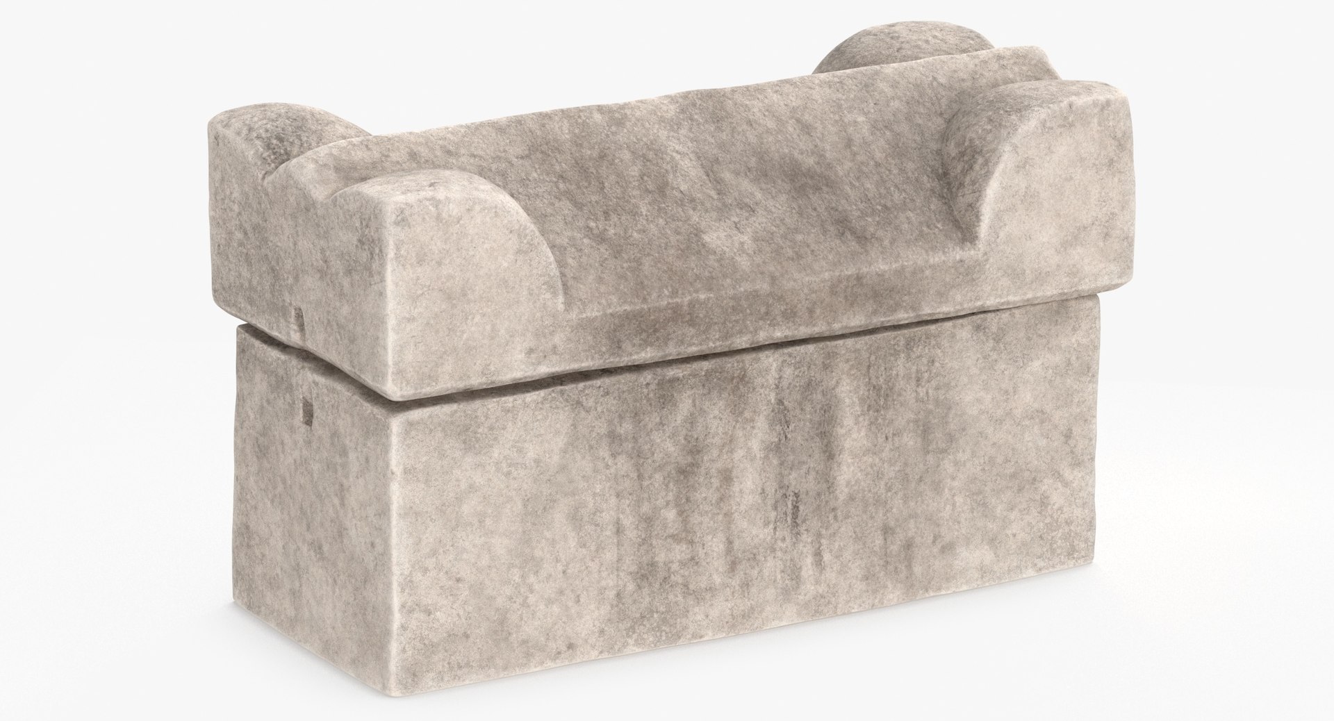 Roman Limestone Sarcophagus Model - TurboSquid 2208901