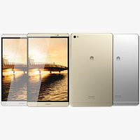 Huawei MediaPad M2 Gold & Silver