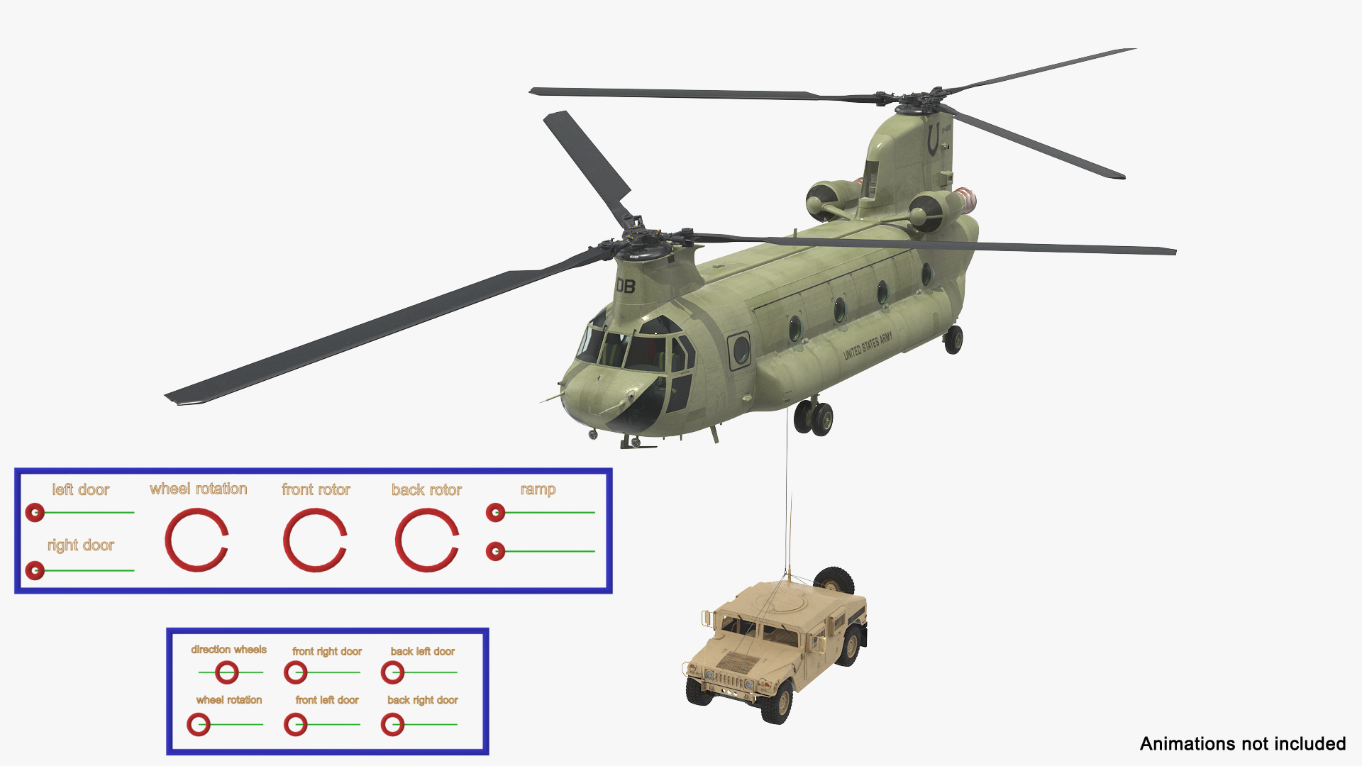 military transport helicopters