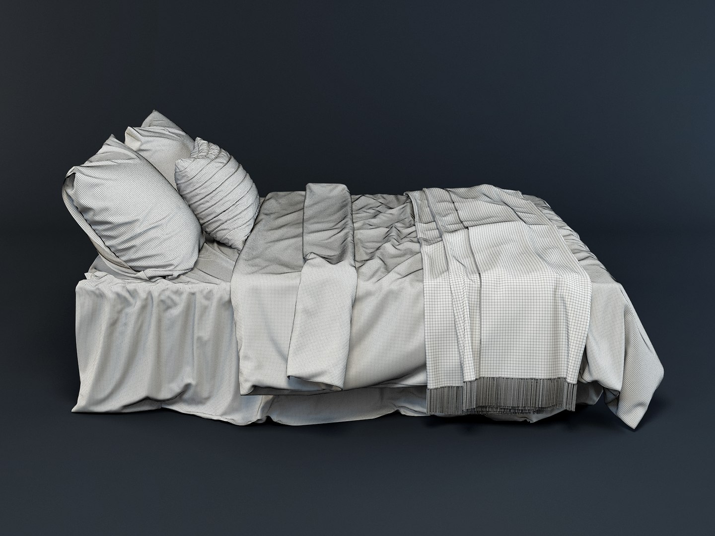3d Model Linen Beds