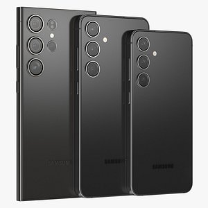 3D Galaxy S24 and S24 Plus and S24 Ultra