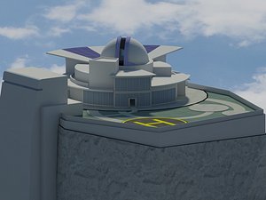 3d observatory model