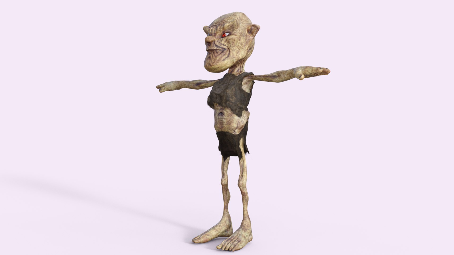 Scary Zombie Rigged 3D Model - TurboSquid 2205753