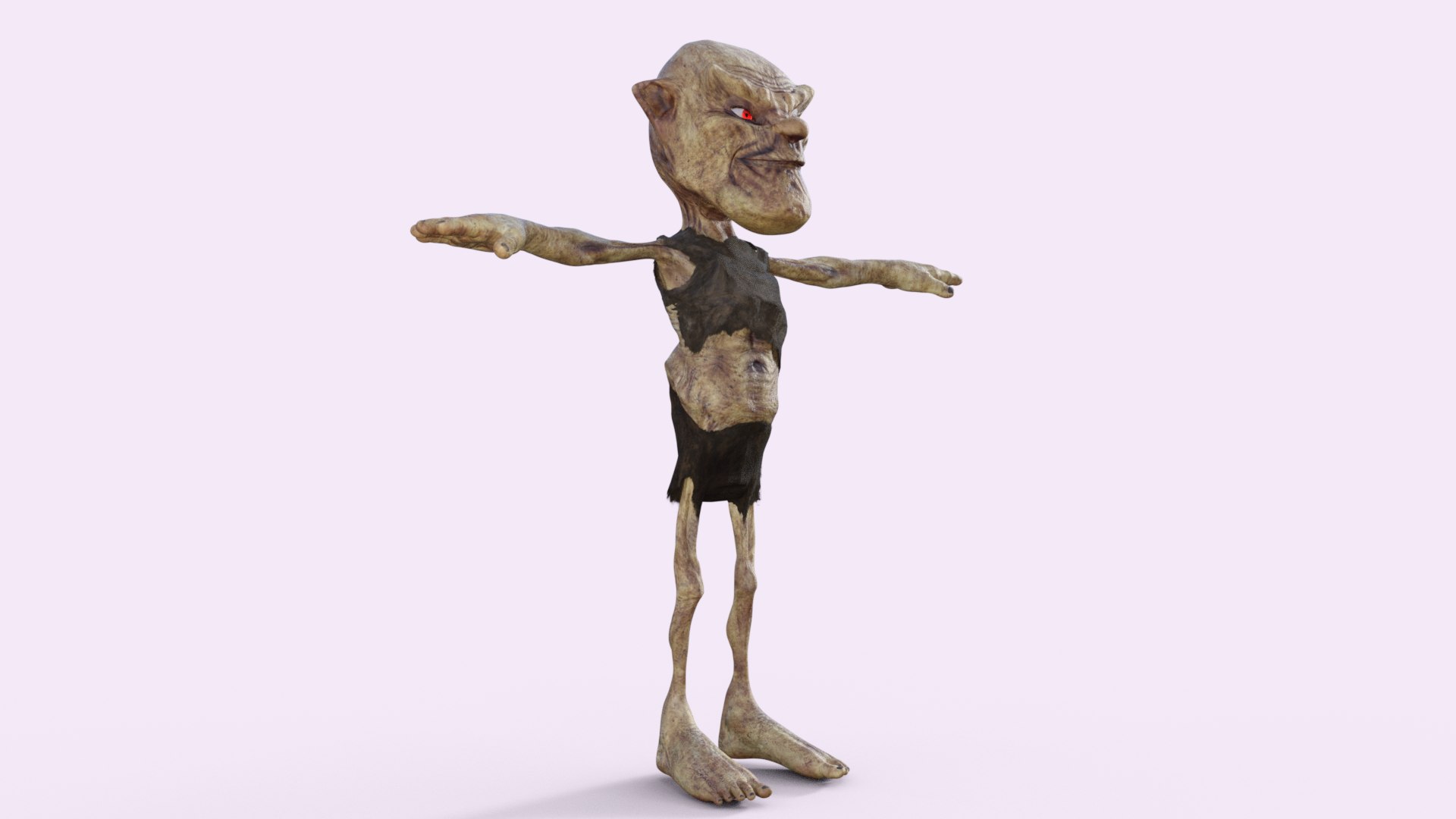 Scary Zombie Rigged 3D Model - TurboSquid 2205753