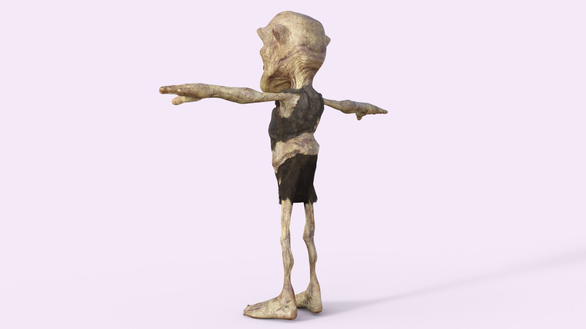 Scary Zombie Rigged 3D Model - TurboSquid 2205753