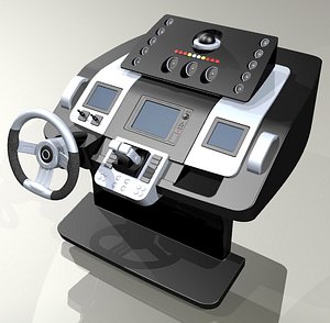 dashboard yachts boats 3d model
